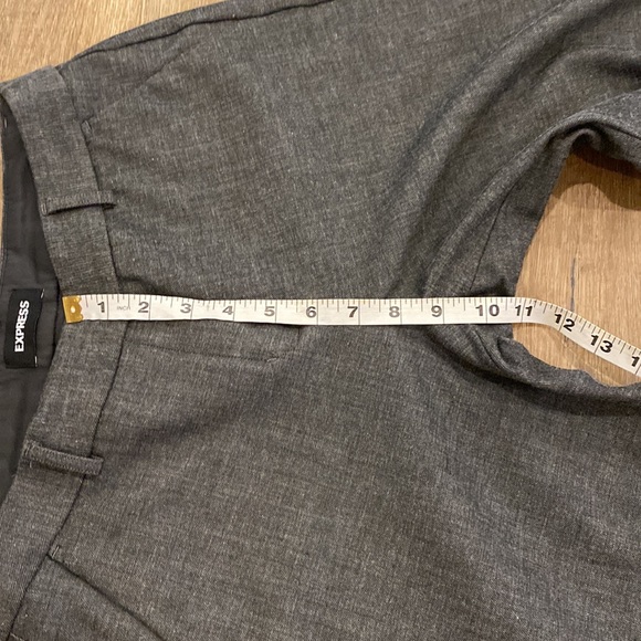 Express Stretch Mid Rise Columnist Barely Boot - Picture 6 of 10